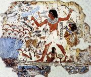 Fowling in the Marshes,from the Tomb of Nebamun